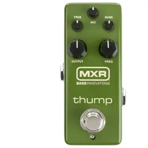 Comparateur de prix : MXR M281 - Pédale de préampli basse Thump Bass Preamp