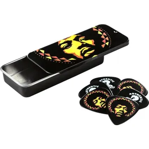 Comparateur de prix : Dunlop JHPT16H -Boîte de 6 Jimi Hendrix Aura Mandala heavy