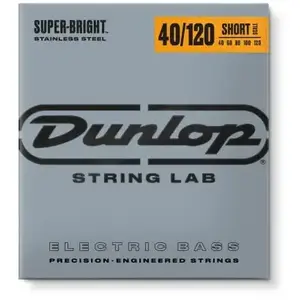 Dunlop DBSBS40120S Stainless Steel Short 5C 40-120