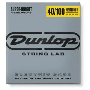 Dunlop DBSBN40100M Nickel Wound Plated Steel Medium 40-100