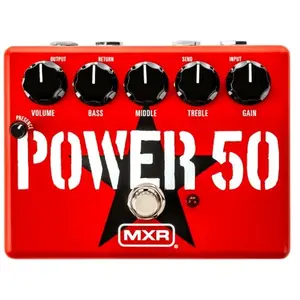 Comparateur de prix : MXR TBM1 - Pédale overdrive Tom Morello Power 50