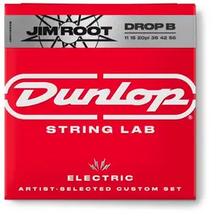 Comparateur de prix : Jim Dunlop Jeu Electrique Jim Root Signature 11-56 Drop B
