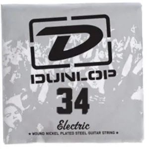 Comparateur de prix : Corde au détail Dunlop DEN34 - guitare électrique - Filet rond 34