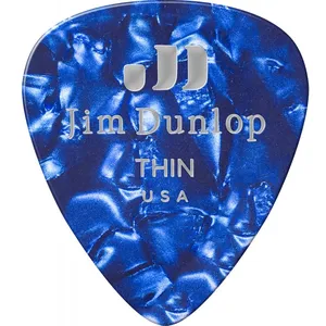 Jim Dunlop 483P10TH médiator Player Pack-perle bleu (lot de 12) pas cher
