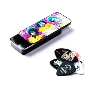 Médiator - DUNLOP - JH-PTR01M - Jimi Hendrix Collector - Médium - Blanc pas cher