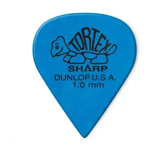 Comparateur de prix : Dunlop Dunlop - Pack De 12 Mediators Tortex Sharp 1.00mm