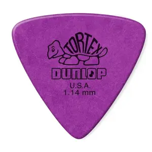 Comparateur de prix : Dunlop Dunlop 431p114 - Sachet De 6 Médiators - Tortex Triangle 1,14m