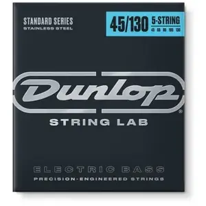 Comparateur de prix : Dunlop Jim DBS45130 Stainless Steel Medium 5C 45-130 Cordes guitares basses 5