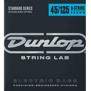 Comparateur de prix : Jim Dunlop DBS45125 Stainless Steel 5C 45-125 Cordes guitares basses 5