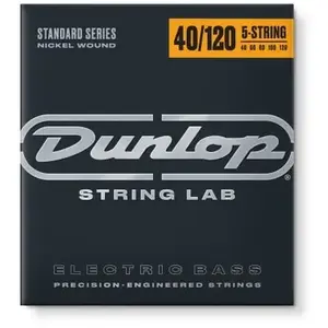 Comparateur de prix : Dunlop DBN40120 - Jeu de cordes basse 5 cordes - Nickel 40-120