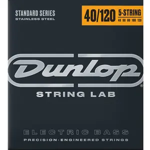 Comparateur de prix : Dunlop DBS40120 Stainless Steel Light 40-120 pour basse 5 cordes