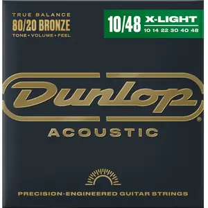 Comparateur de prix : Jim Dunlop 80/20 Bronze Extra Light 10-48 Jeux de cordes folk 010