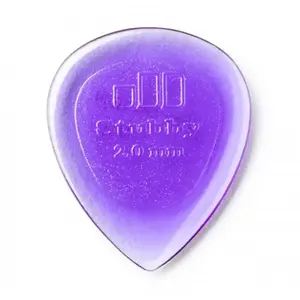 Comparateur de prix : Dunlop 474R2 - Stubby Jazz Guitar Picks 2,00mm X 24