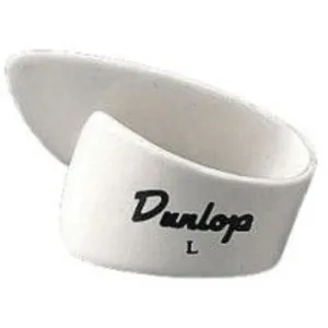 Dunlop 9013 Sachet de 12 Onglets de pouce Gaucher Large Blanc