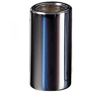 Jim Dunlop Dunlop 228 Slide/Bottleneck Laiton Chromé 19x27x51mm pas cher