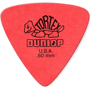 Comparateur de prix : Dunlop Dunlop Tortex Triangle Médiator De Basse .50mm Rouge