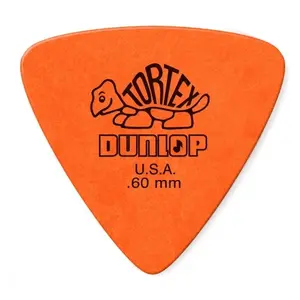 Comparateur de prix : Dunlop Dunlop Tortex Triangle Médiator De Basse .60mm Orange