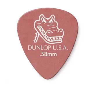 Comparateur de prix : Dunlop 417R58 - Gator Grip Guitar Pick 0,58mm X 72