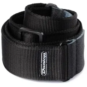 DUNLOP D3809BK COURROIE EN NYLON SOLID NOIR pas cher