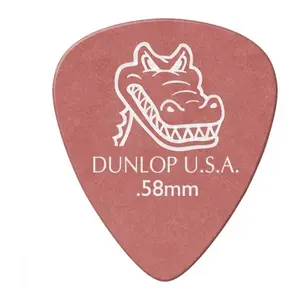 Comparateur de prix : Dunlop 417P058 - Sachet de 12 Médiators Gator Grip 0,58mm