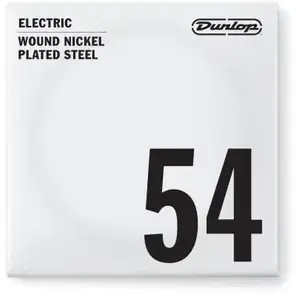 Comparateur de prix : Dunlop DEN54 - Corde électrique au détail filé rond - 054