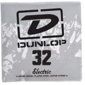Comparateur de prix : Corde au détail Dunlop DEN32 - guitare électrique - Filet rond 32