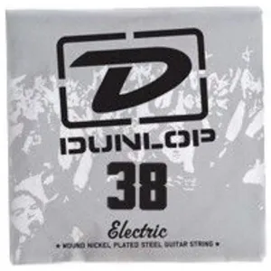 Comparateur de prix : Corde au détail Dunlop DEN38 - guitare électrique - Filet rond 38