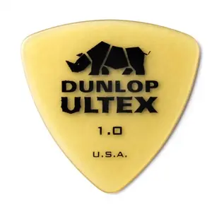 Dunlop Médiators Jim Adu 426P100 Ultex Triangle Players Pack 1,00Mm (12 Pack) pas cher