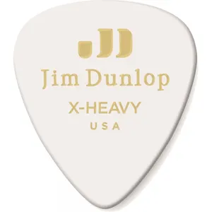 Comparateur de prix : Dunlop Classic Celluloid, 12-pack Heavy blanc