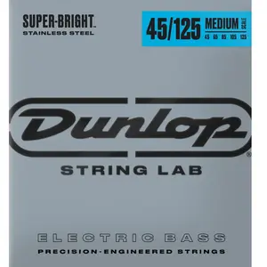 Comparateur de prix : Jim Dunlop DBSBS45125 Stainless Steel Medium 5C 45-125