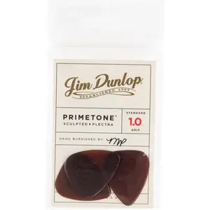 Comparateur de prix : Dunlop Primetone Standard Grip Pick 1.00mm lot de 12 médiators