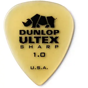 Comparateur de prix : Dunlop Dunlop 433p100 - Player's Pack De 6 Mediator Ultex Sharp 1,00mm