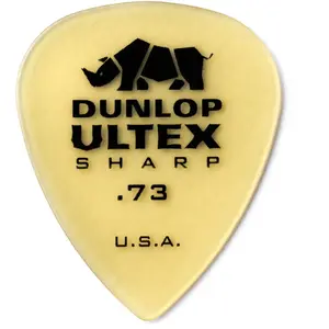 Comparateur de prix : Dunlop 433P73 - Ultex Sharp Guitar Picks 0,73mm X 6