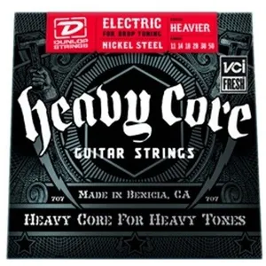 Comparateur de prix : Dunlop Heavy Core 11-50 Cordes guitare électrique