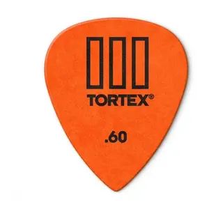 Jim Dunlop Adu 462P60 Tortex T3 Players Pack 0,60 Mm (Par 12) Médiators pas cher