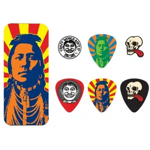 Comparateur de prix : 6 Médiators Dunlop Van Hammersveld Indian Heavy - JVHPT02H