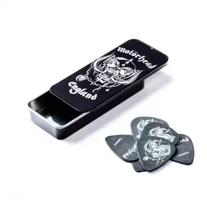 Comparateur de prix : Jim Dunlop MHPT01 Boite en Metal de 6 Motif Motorhead Warpig Médiators