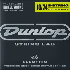 Corde basse Jim Dunlop DEN1074 8 / Str Electric en acier nickelé