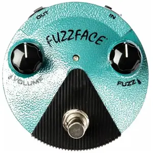 Comparateur de prix : Dunlop FFM3 - Fuzz Face Jimi Hendrix mini turquoise