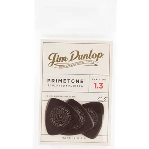Dunlop 517P130 - sachet de 3 Médiators Primetone Small Triangle 1,30mm pas cher