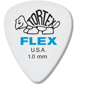 Médiators Tortex Flex 1,00mm - DUNLOP - 428P100 - Sachet de 12 pas cher