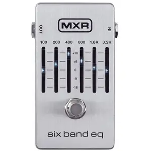 Comparateur de prix : MXR M109S - Pédale égaliseur 6 bandes