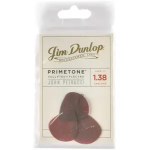 Comparateur de prix : Dunlop 518RJPRD John Petrucci Primetone Pick Red lot de 12 médiators