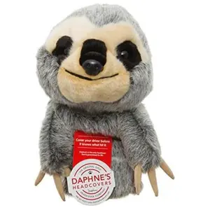 Daphnes couvre-club fantaisie singe-sloth gris
