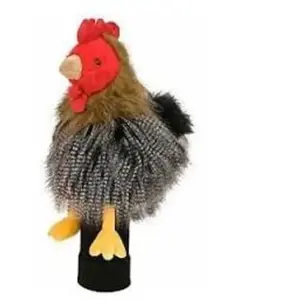 Daphne's Couvre-Chef Fantaisie Poule Noir/Gris/RougeVendu paramazon