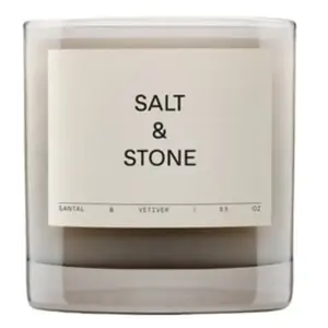 SALT & STONE Santal & Vetiver Candle Bougie parfumée 1000 g pas cher