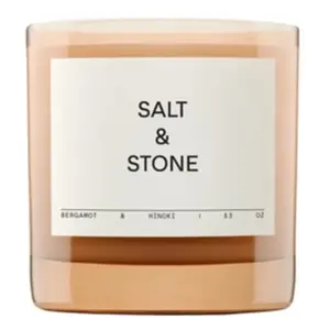 SALT & STONE Bergamot & Hinoki Candle Bougie parfumée 1000 g pas cher