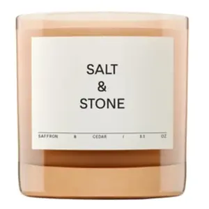 SALT & STONE Safron & Cedar Candle Bougie parfumée 1000 g