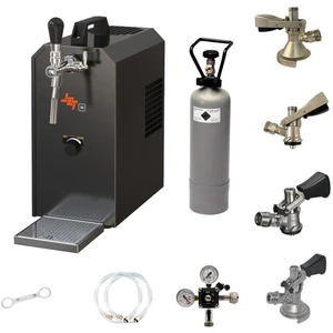 Comparateur de prix : ich-zapfe Ensemble complet - tireuse a biere jet 30 machine a biere, pompe a biere 1 ligne, 35 litresh, professionnelle - nc adapter