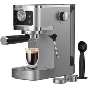 Iceagle Machine à Expresso à Pompe Italienne, 20 Bars, 1350W, Reservoi... pas cher